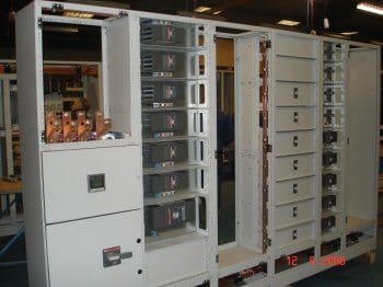 Form 4 switchboard (ABB Sace components) in a type-tested arrangement