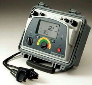 MEGGER - Insulation resistance test device