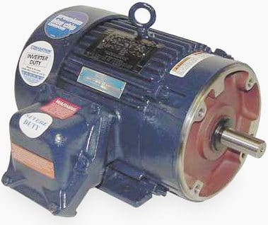 Motor 3-Phase, 5 HP - to Power Fans, Blowers, Pumps or Air Compressors in Areas That Meet the National Electrical Code for Hazardous Locations