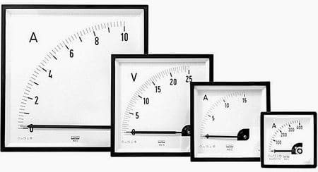 Moving-coil meters