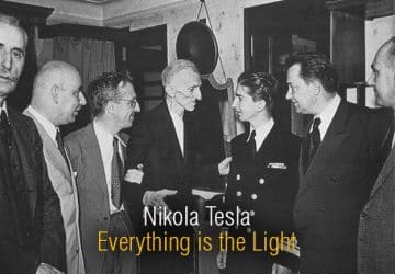 Tesla meets King Peter II of Yugoslavia on July 15, 1942