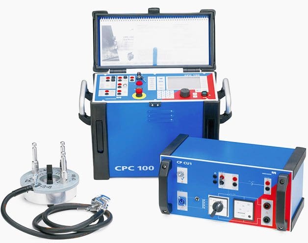 Omicron - for zero positive sequence test and capacitance measurements