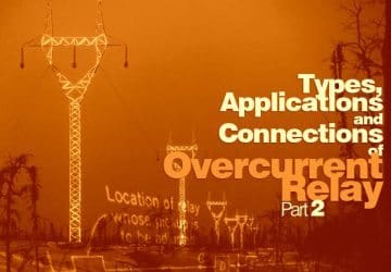 Connections Of Overcurrent Relay