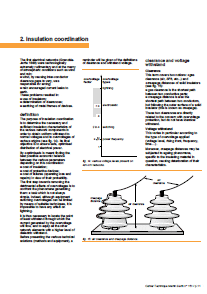 Overvoltages and insulation coordination in MV and HV