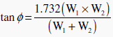 Power factor of the three-phase system