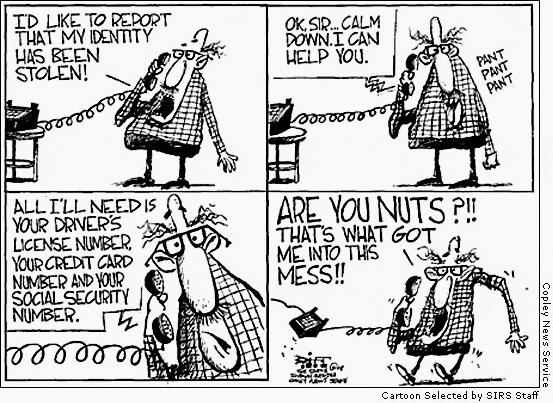 Privacy problem cartoon