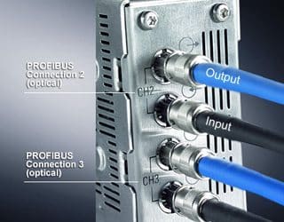 PROFIBUS - Optical connection