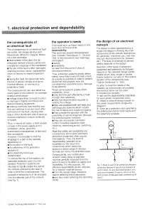 Protection of industrial and tertiary MV networks