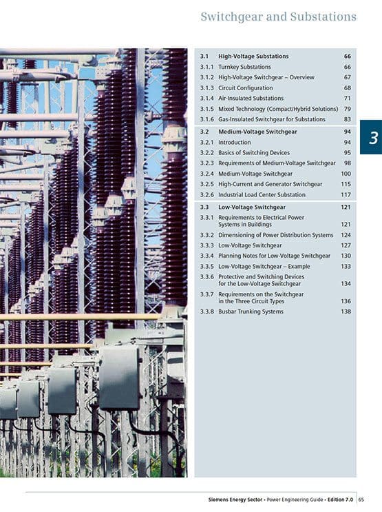 SIEMENS - Switchgears and Substations Guide