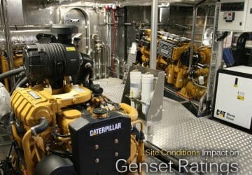 Site Conditions Impact on Genset Ratings - Caterpillar