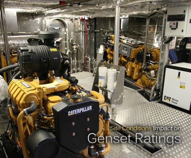 Site Conditions Impact on Genset Ratings - Caterpillar