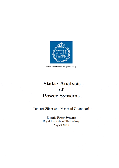 Static Analysis of Power Systems