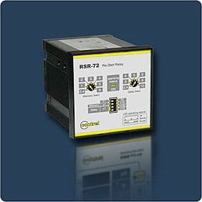 RSR-72 Static relay for motor re-start and reacceleration