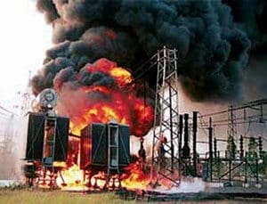 Substation Fire