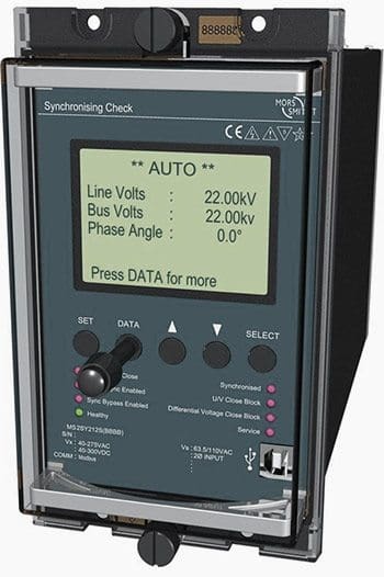 The Mors Smitt MS2SY212 synchronism check relay