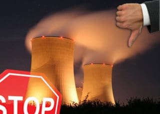 Thumbs down to the nuclear energy