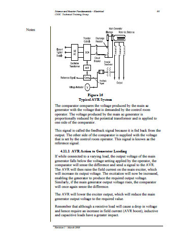 Transformers, Generators and Protection Theory