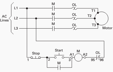 Basic wiring for motor control - Technical data guide | EEP basic motor wiring diagrams 