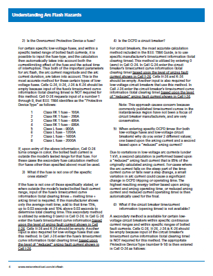 Understanding Arc Flash Hazards - EATON