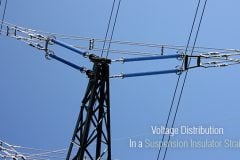 Voltage Distribution In a Suspension Insulator Strain