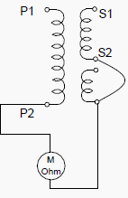 Figure - Measurement between primary and secondary