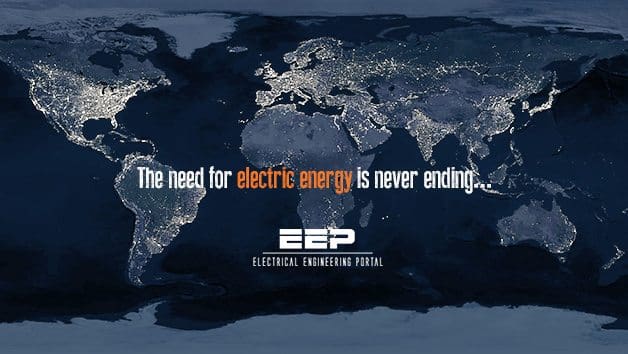 The need for electric energy is never ending...